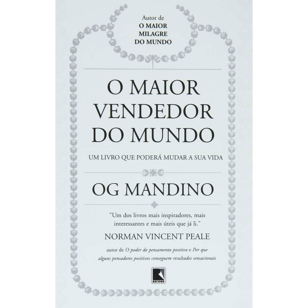 Livro - O Maior Vendedor do Mundo - Og Mandino