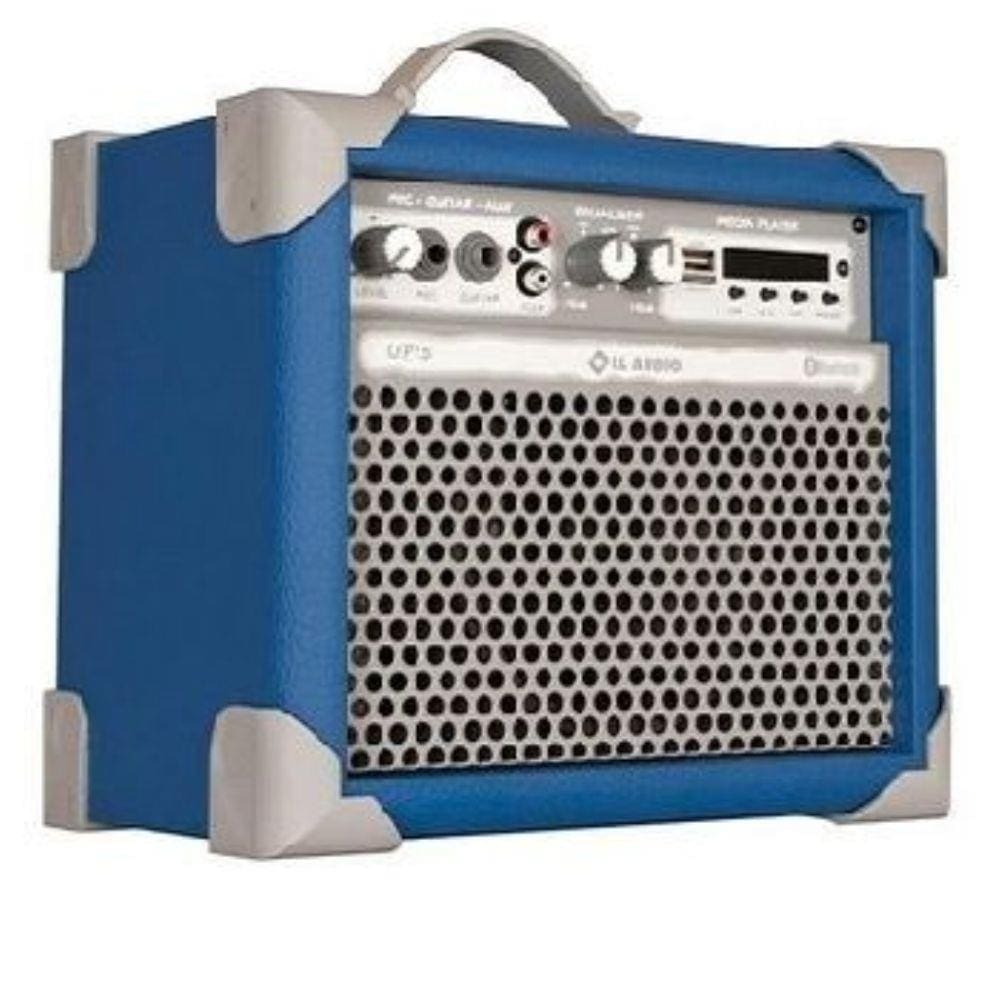 Caixa de Som Amplificada Multiuso UP!5 FM/USB/BLUETOOTH - Azul