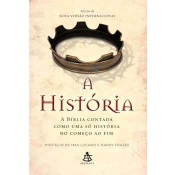 imagem-Livro - A História: Bíblia Contada Como uma só História do Começo ao Fim