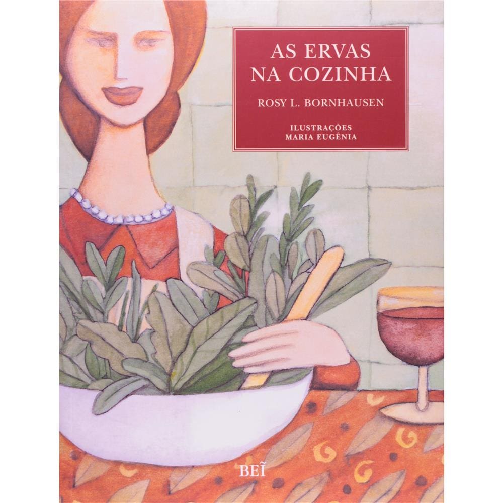 Livro - As Ervas na Cozinha - Rosy L. Bornhausen