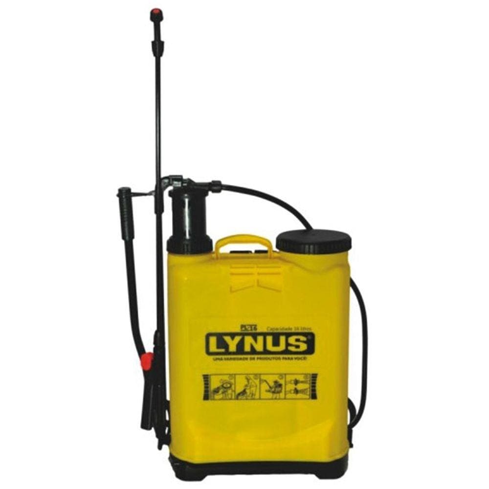 Pulverizador Costal 16 Litros Mangueira 1.17 MPL-16 Lynus
