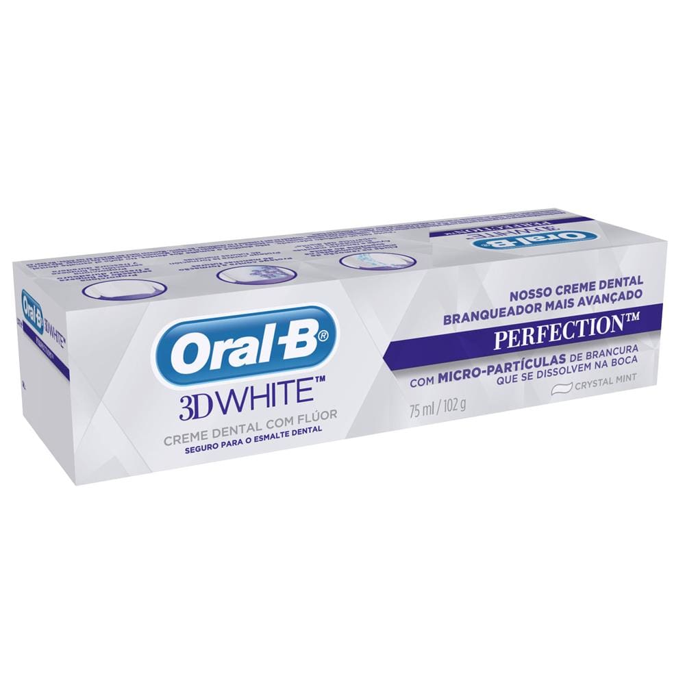 Pasta De Dente Oral-B 3D White Perfection | Extra