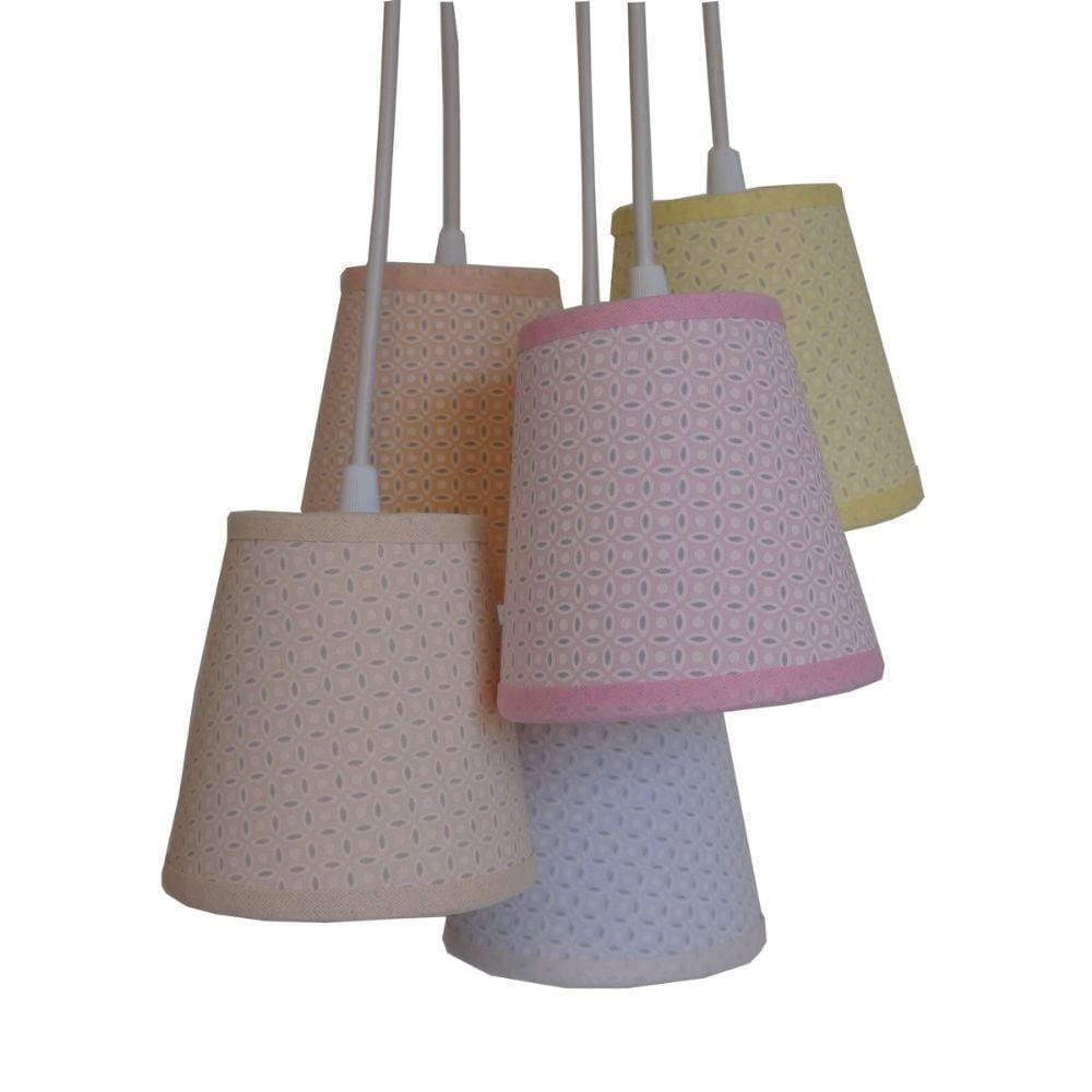 Lustre Pendente Cacho Soft Colors