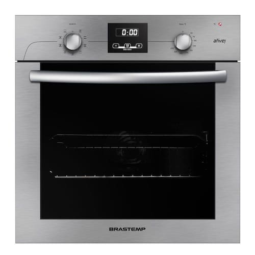 imagem-Forno de Embutir Elétrico Brastemp BO360AR Ative! com Timer, Grill e Painel Touch Screen Inox 220V - 60 Litros 