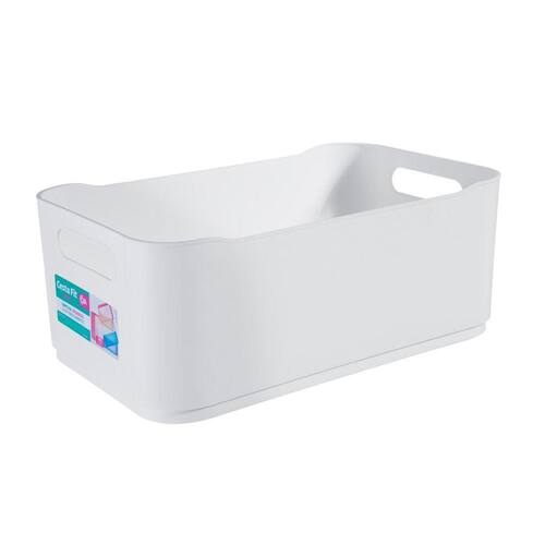 Cesta Organizadora Fit Grande 30x18x12cm Branco 10820/0007 - Coza é boa?
