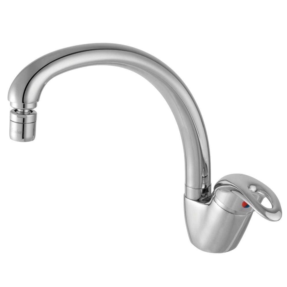 Misturador Monocomando Para Banheiro De Mesa Quadrado 7001 C 71 Meber Metais Cromado