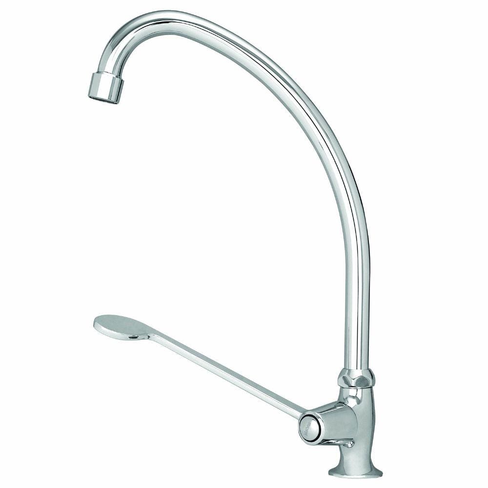 Torneira Para Cozinha De Mesa Bica Móvel 1174 C 58 Meber Metais Cromado