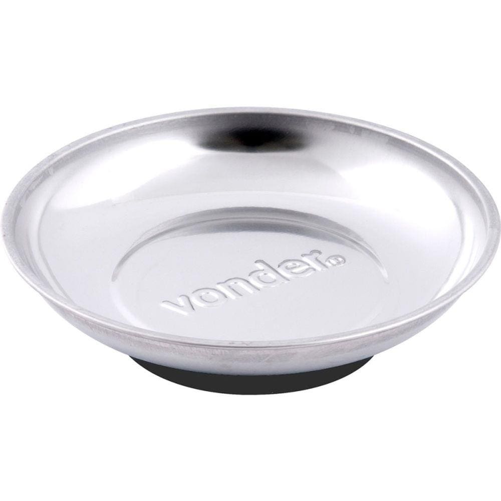 Prato Bandeja Magnetica Redonda Aço Inox 150Mm Vonder