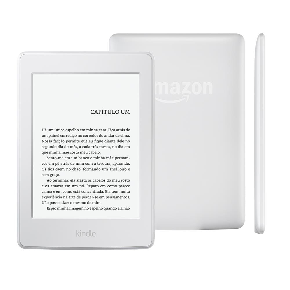 Kindle Paperwhite Branco com Wi-Fi, 4GB, Tela 6” | Extra