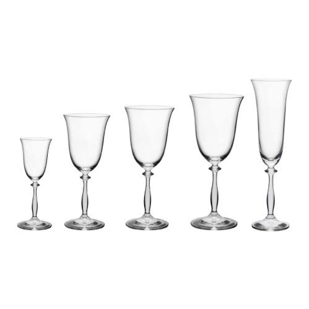 Conjunto de Taças em Cristal Angela 30 Peças - Bohemia