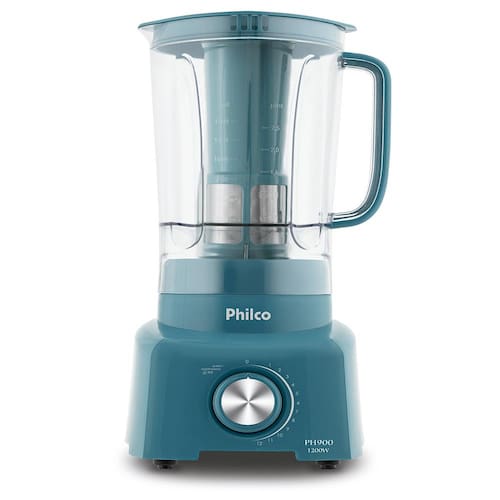 Liquidificador Philco PH900 12 Velocidades 1200W - Verde Menor preço em Liquidificador Philco PH900 12 Velocidades 1200W - Verde
