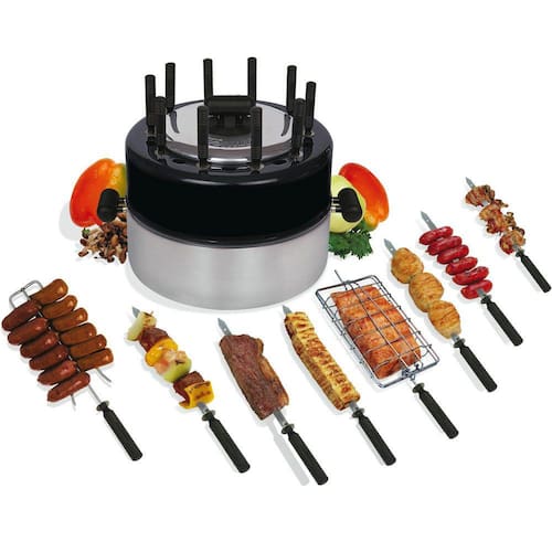 Grillex BR10 0407001 - Giragrill Churrasqueira Portátil para Fogão a Gás Grillex BR-10 - Giragrill Menor preço em Grillex BR10 0407001 - Giragrill Churrasqueira Portátil para Fogão a Gás Grillex BR-10 - Giragrill