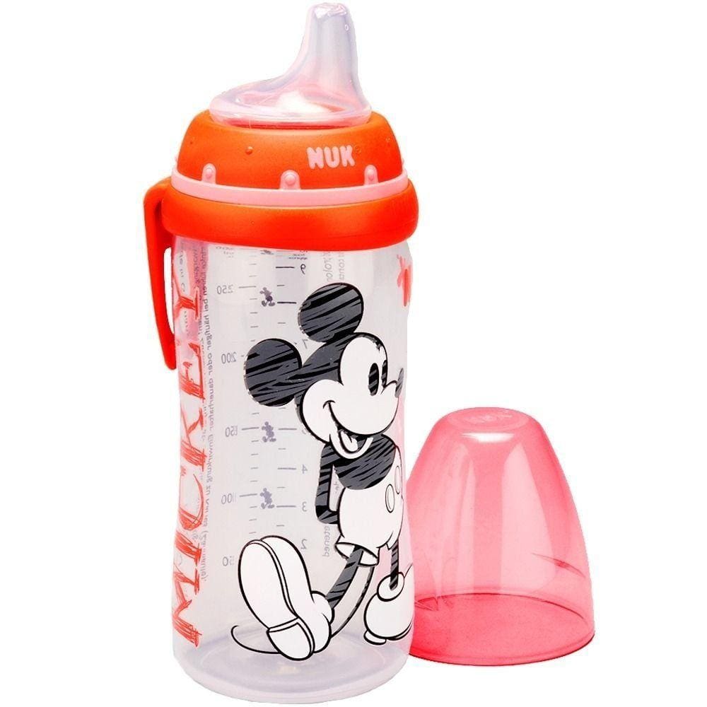 Copo Infantil Active Cup First Choice Disney 300 Ml Grafite/Vermelho - Nuk