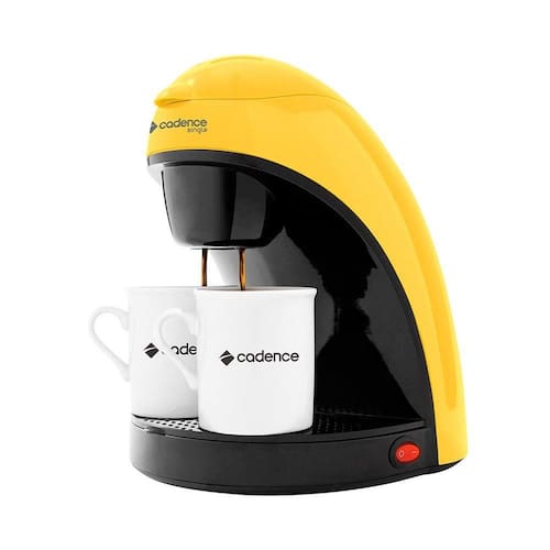 imagem-Cafeteira Single Colors CAF114 Amarela Cadence - 127v - 110V