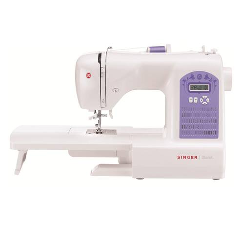 Máquina de Costura Singer Starlet 6680 74 Pontos - Branca/Roxa é boa?