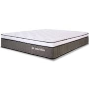 Colchão Casal Molas Ensacadas Espuma D33 Firme e Pillow de Visco Power Sleep 138x188cm - BF Colchões
