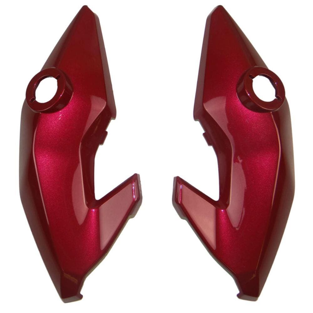 Carenagem Farol Lateral Titan 150 2014 em Diante - Vermelho 2014