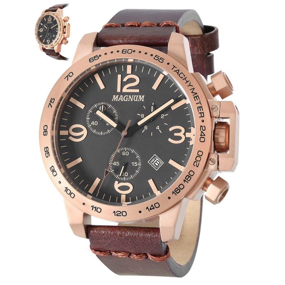 Relógio Magnum Analógico Cronógrafo Masculino MA34147U