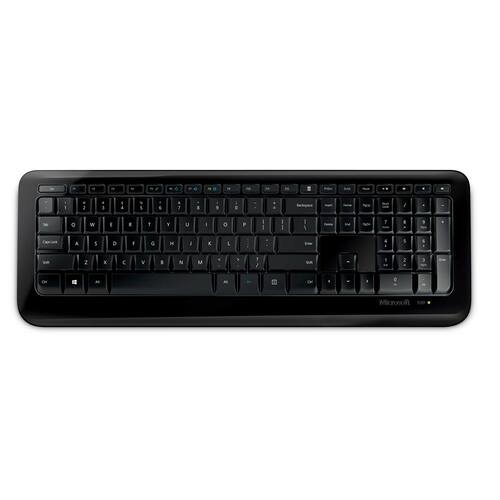 Teclado Microsoft Keyboard 850 Wireless – Preto Menor preço em Teclado Microsoft Keyboard 850 Wireless – Preto