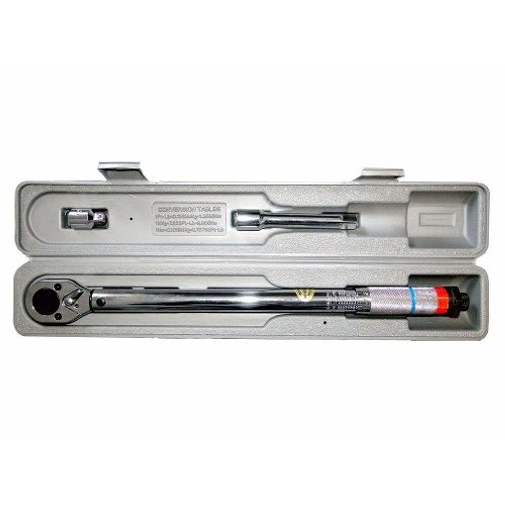 Torquimetro De Estalo Reversivel 1/2 42 a 210 Nm Calibrado