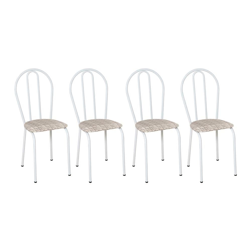 Conjunto 4 Cadeiras 004 E Rattan