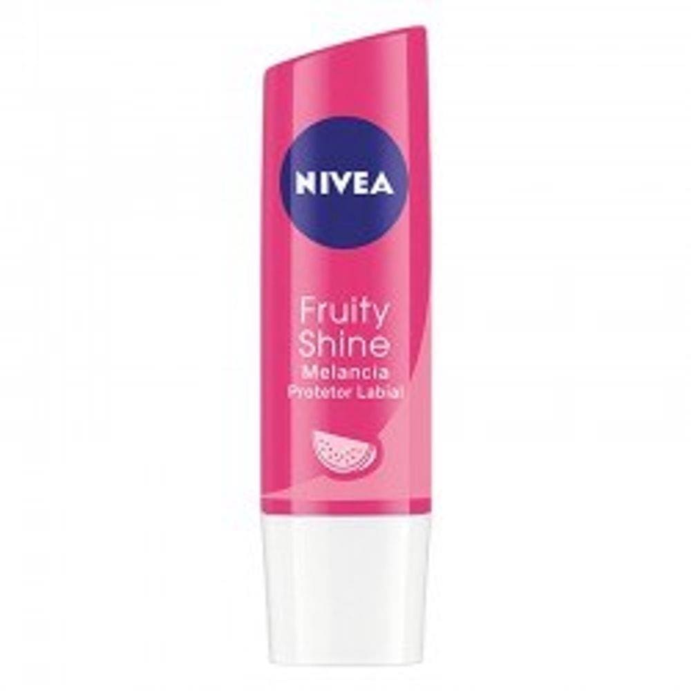 Protetor Labial Nivea Fruity Shine Melancia 4,8G - Incolor