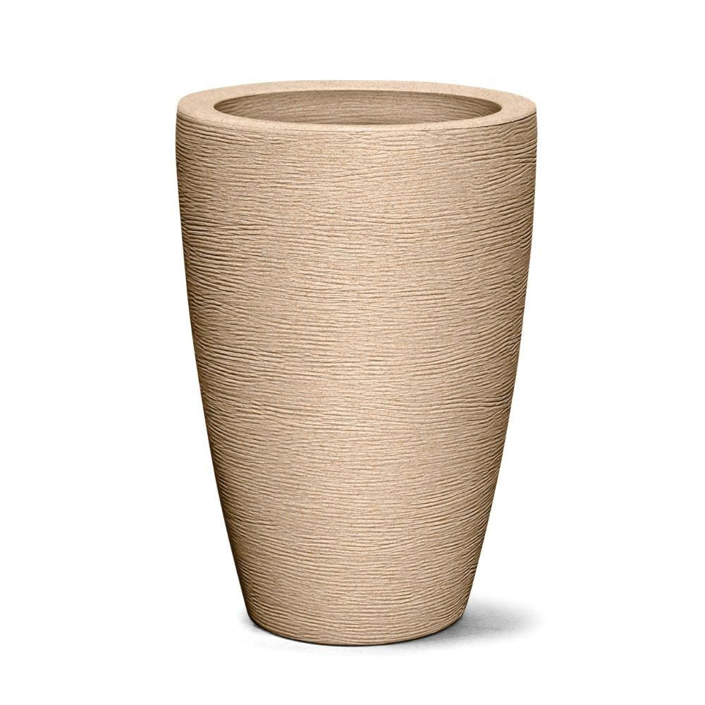 Vaso Grafiato Cônico 65 Areia