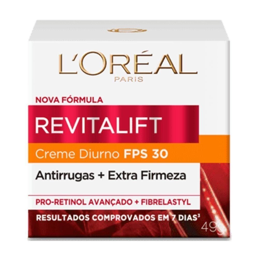 Creme Anti-idade Revitalift Diurno FPS18 L'Oréal Paris - 49g