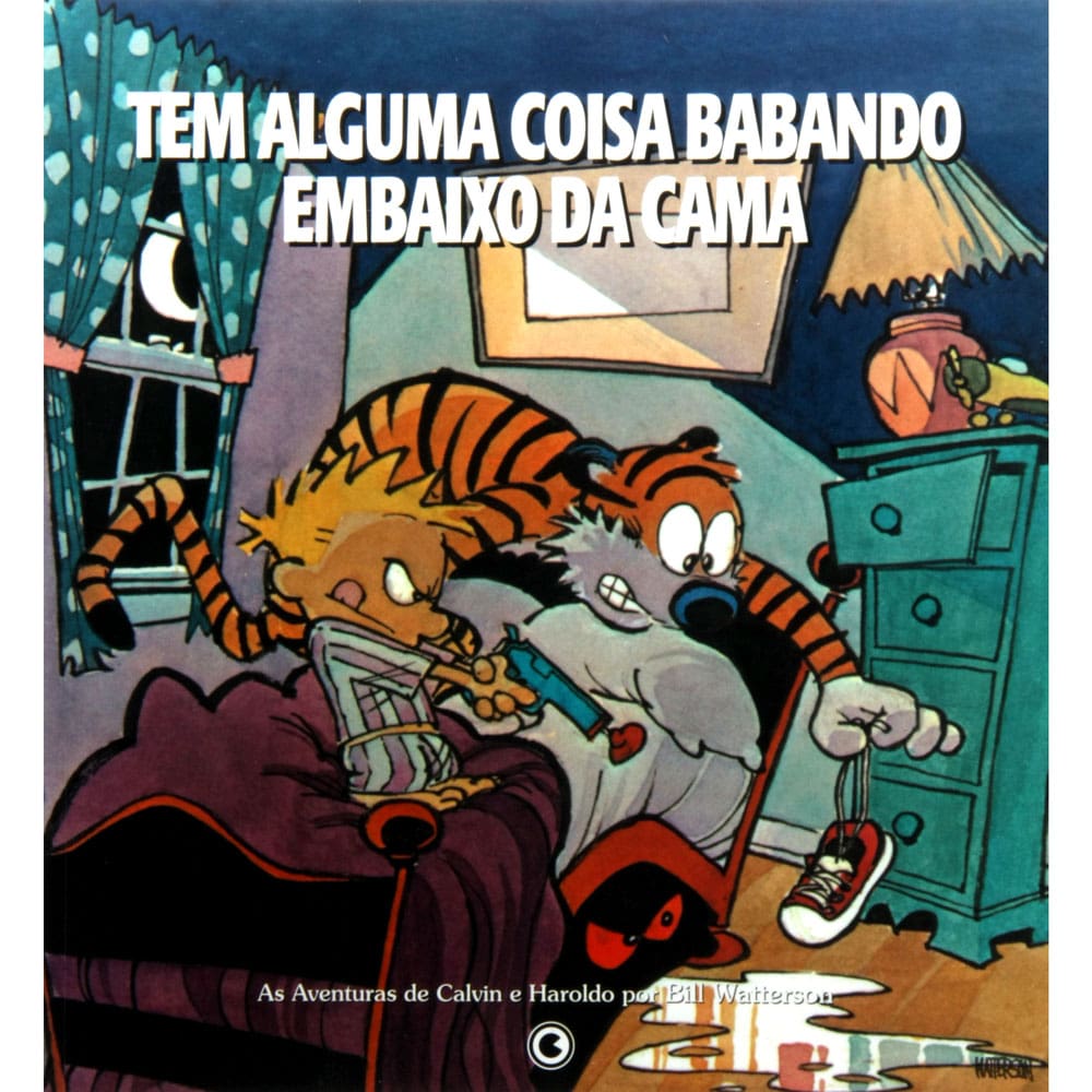 Livro - Calvin & Haroldo - Tem Alguma Coisa Babando Embaixo da Cama
