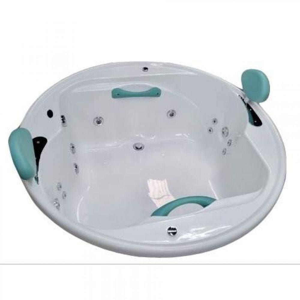 Banheira de Hidromassagem Ouro Fino Lunacril Standard 1,50m x 50cm - 06 Jatos