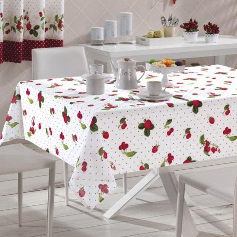 Toalha de Mesa 8 Lugares Retangular 160 x 250cm Genebra Iolanda - Dohler