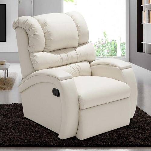 Menor preço em Poltrona Imperial Couro Sintético Gelo