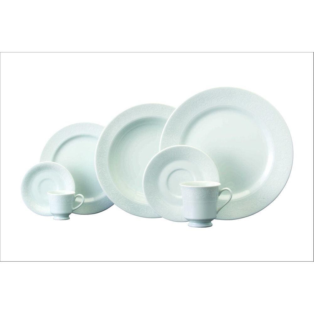 Jogo Jantar e Chá 30 pç Schmidt - Dec. Noiva