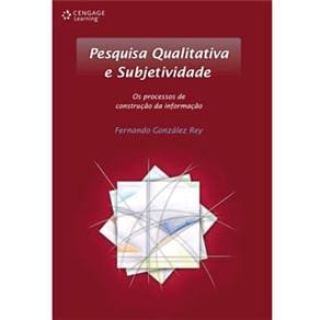 imagem-Livro - Pesquisa Qualitativa e Subjetividade: os Processos de Construção da Informação